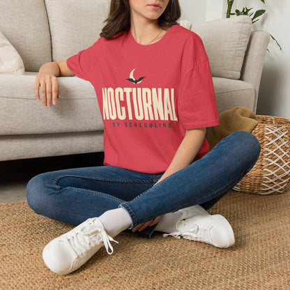 Nocturnal By Scheduling T-Shirt