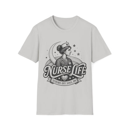 Nurse Life Scrubs Off Soul 289 T-shirt