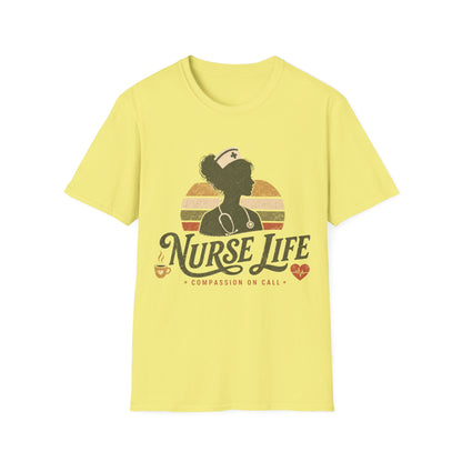 Nurse Life Compassion Call T-shirt