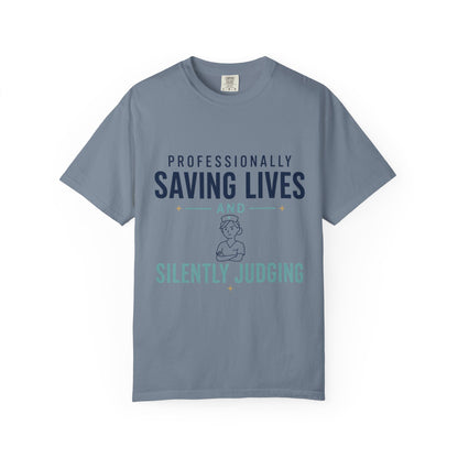 Professionally Saving Silently Judging