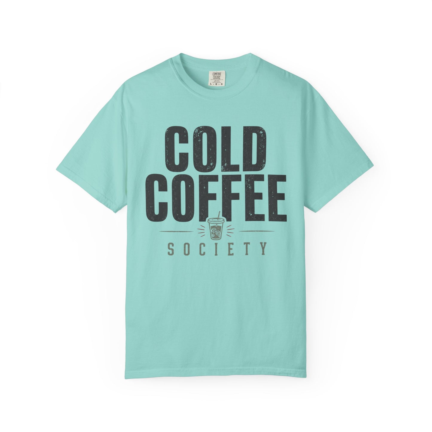 Cold Coffee Society Cup T-Shirt