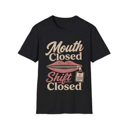 Mouth Closed Shift T-shirt