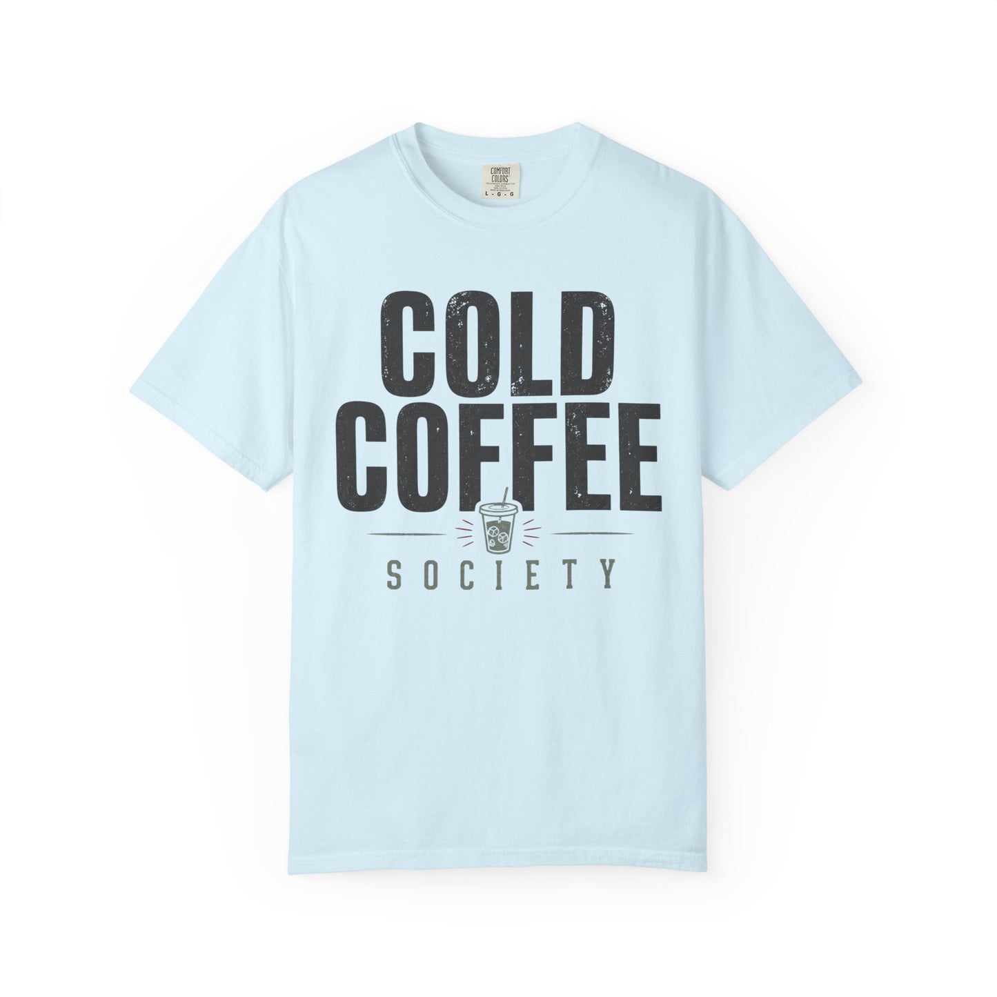 Cold Coffee Society Cup T-Shirt