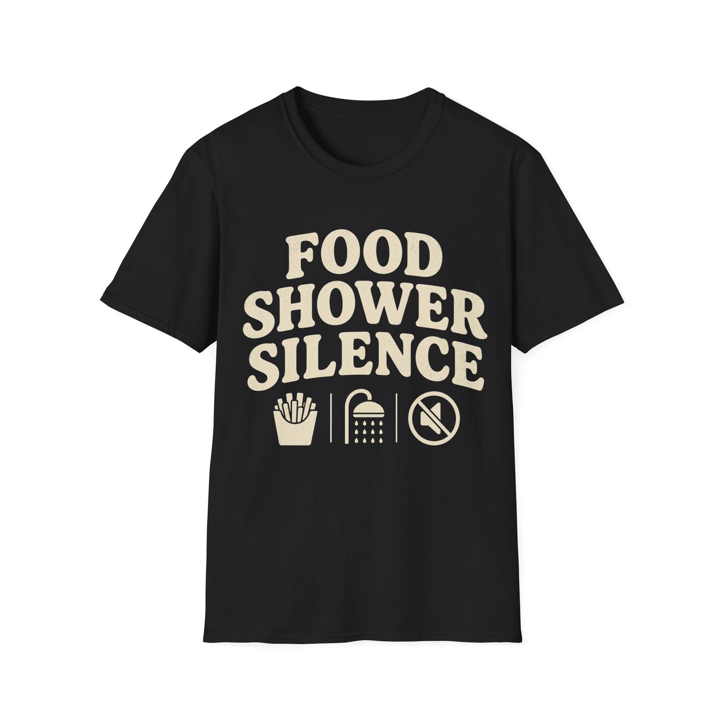 Food Shower Silence T-shirt