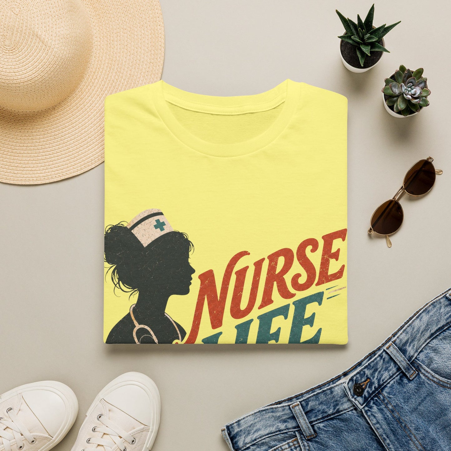 Nurse Life Built Shift T-shirt