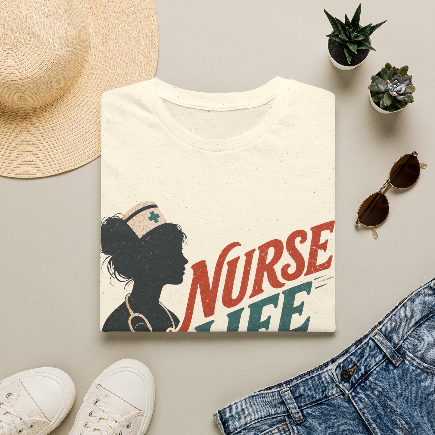 Nurse Life Built Shift T-shirt