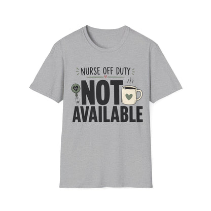 Nurse Off Duty Penguin T-shirt