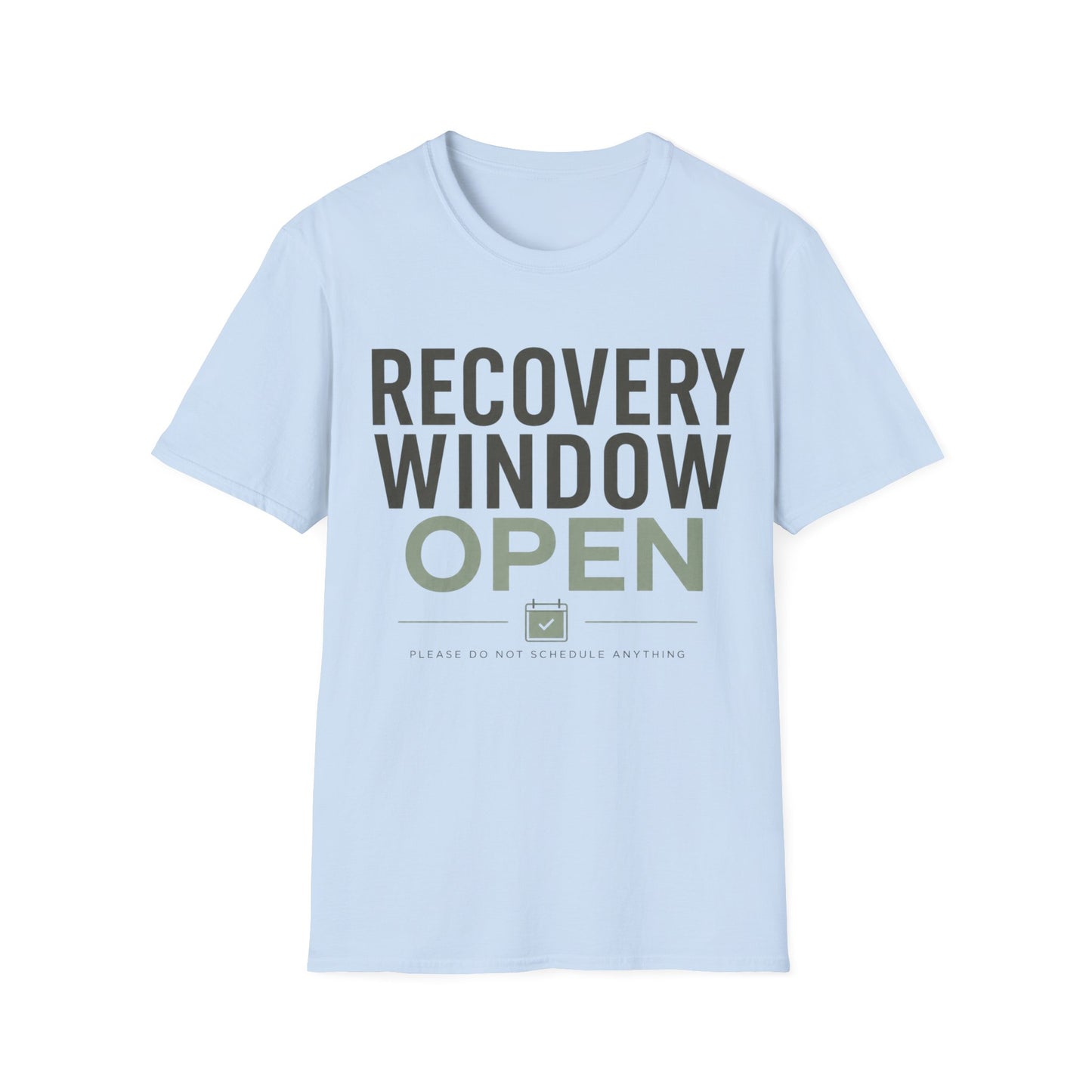 Recovery Window Sage T-shirt