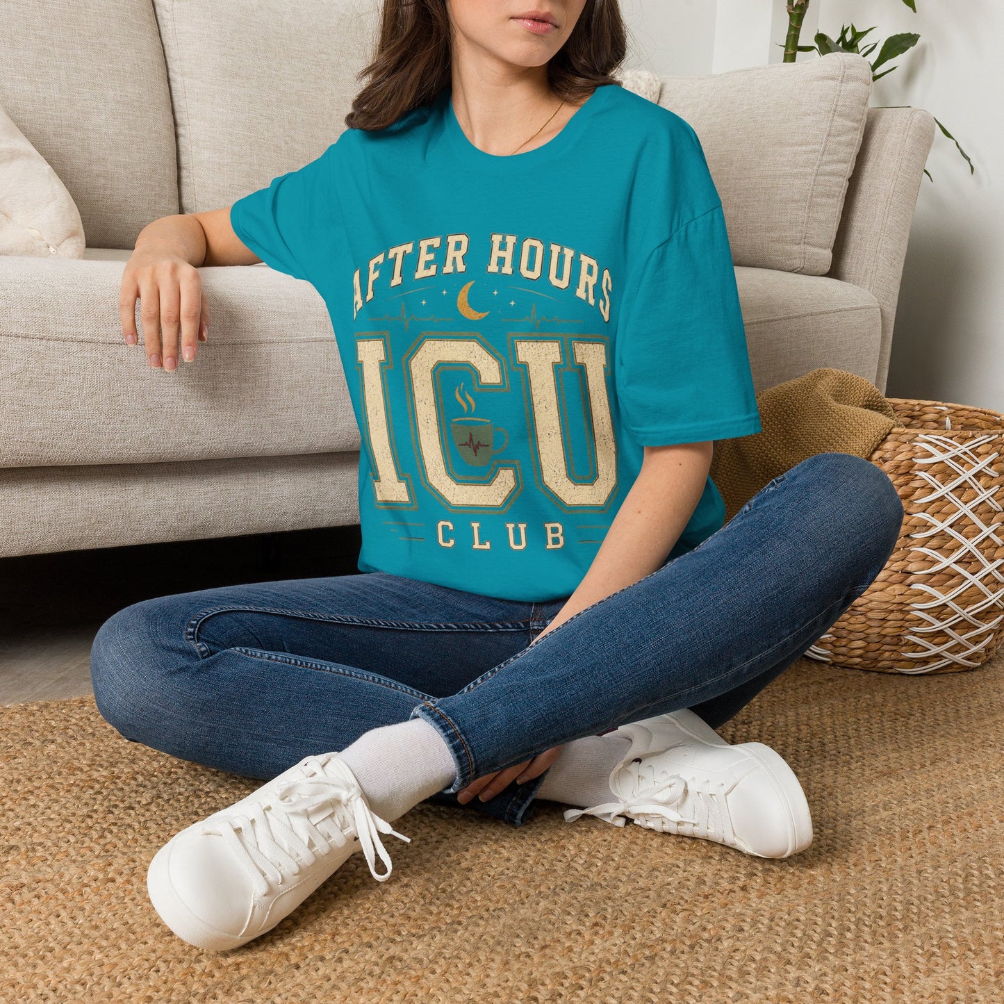 Night Shift Cream T-shirt