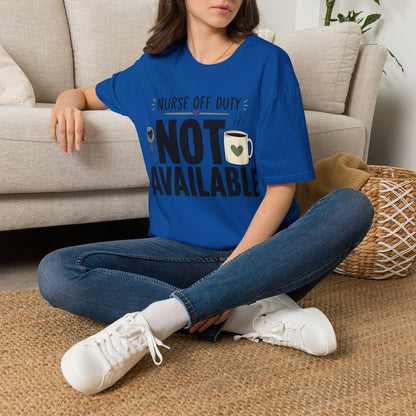 Nurse Off Duty Penguin T-shirt