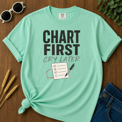 Chart First T-Shirt - Island Reef Mockup