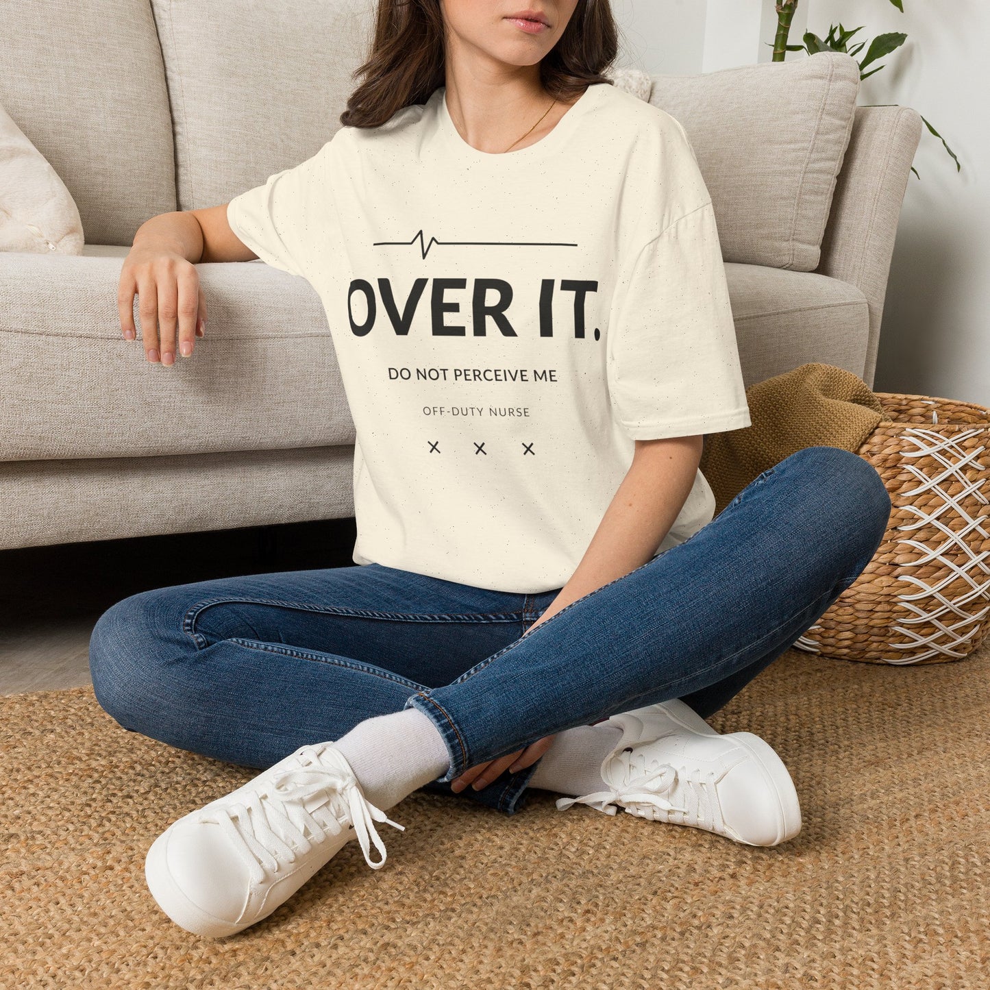 Over It Do Not Perceive Me T-shirt