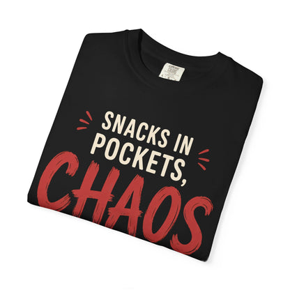 Snacks Pockets Chaos Heart T-Shirt