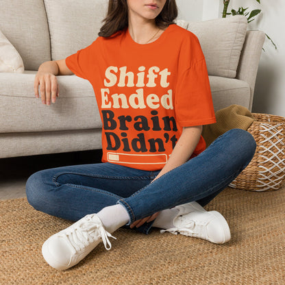 Shift Ended Brain T-shirt