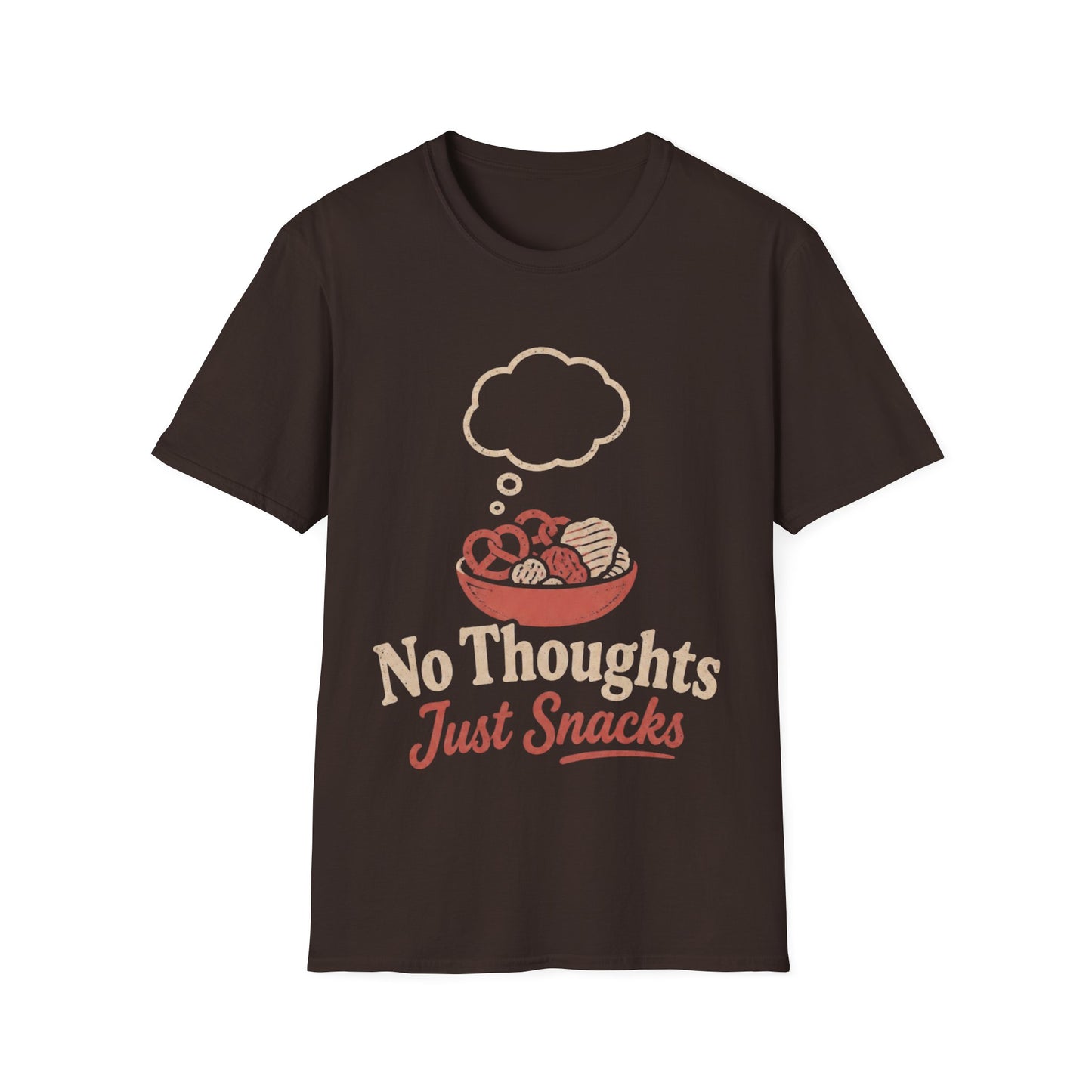 No Thoughts Snacks T-shirt