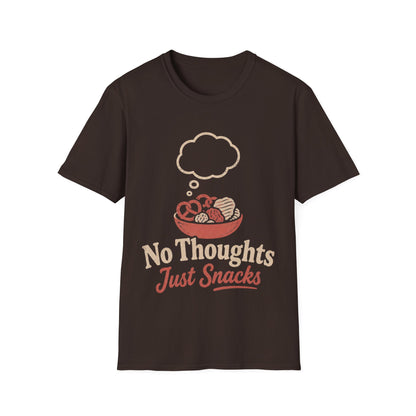 No Thoughts Snacks T-shirt