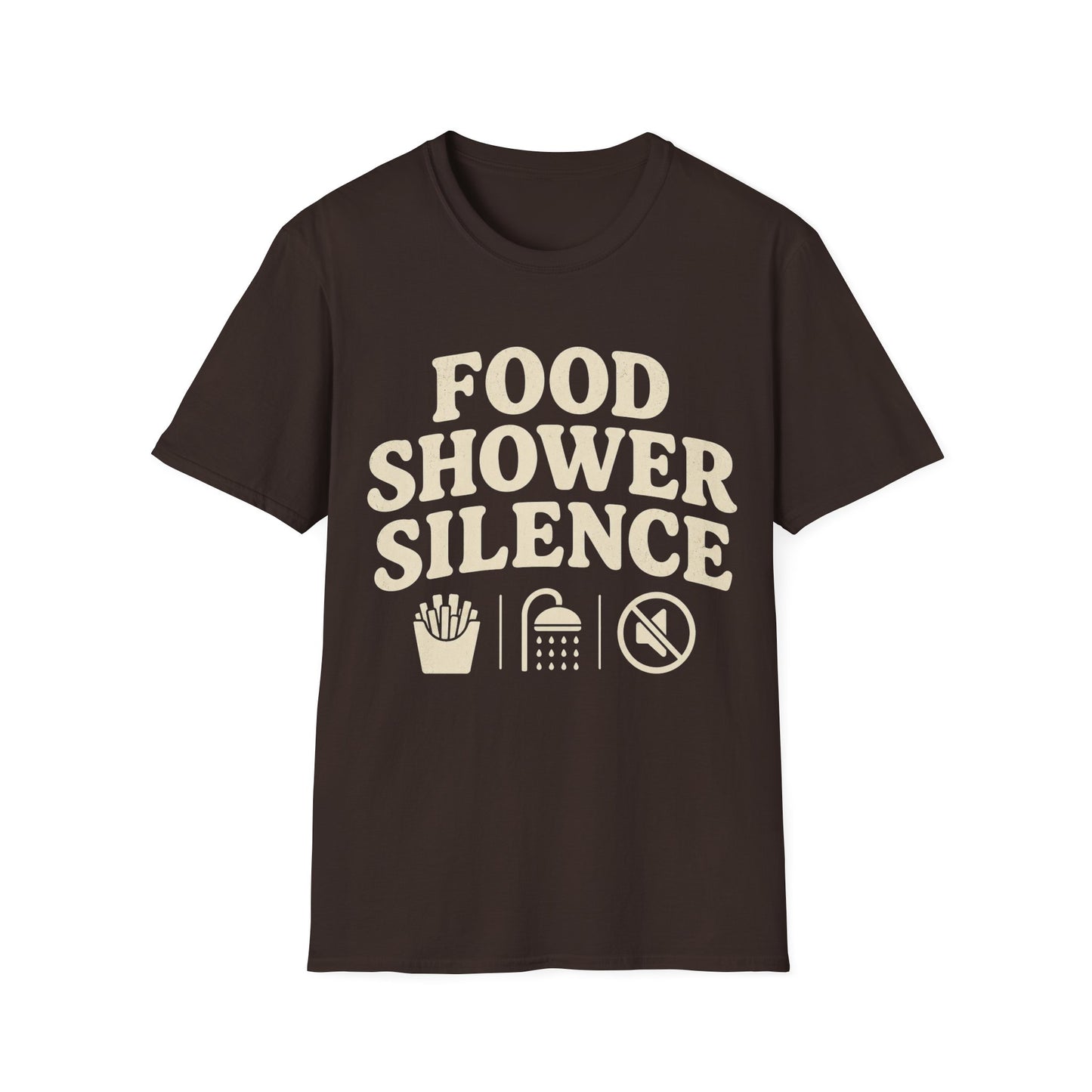 Food Shower Silence T-shirt