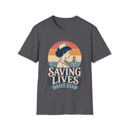 Saving Lives Daily Club 286 T-shirt