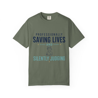 Professionally Saving Silently Judging