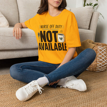 Nurse Off Duty Penguin T-shirt
