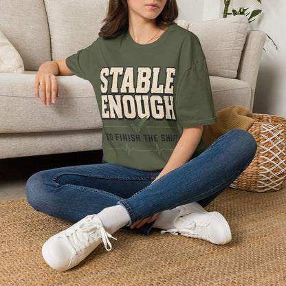 Stable Enough Finish Shift T-shirt