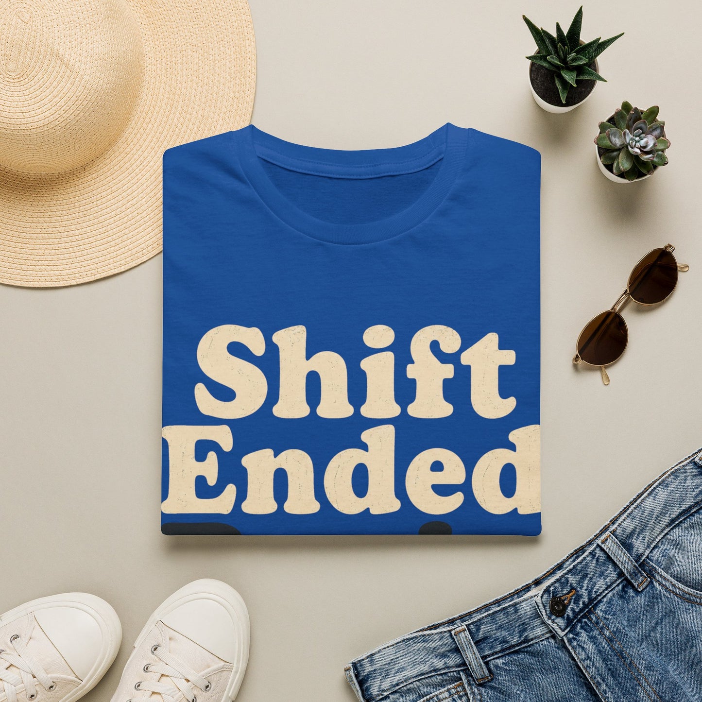 Shift Ended Brain T-shirt