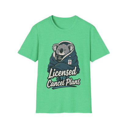 Licensed Cancel Plans T-shirt