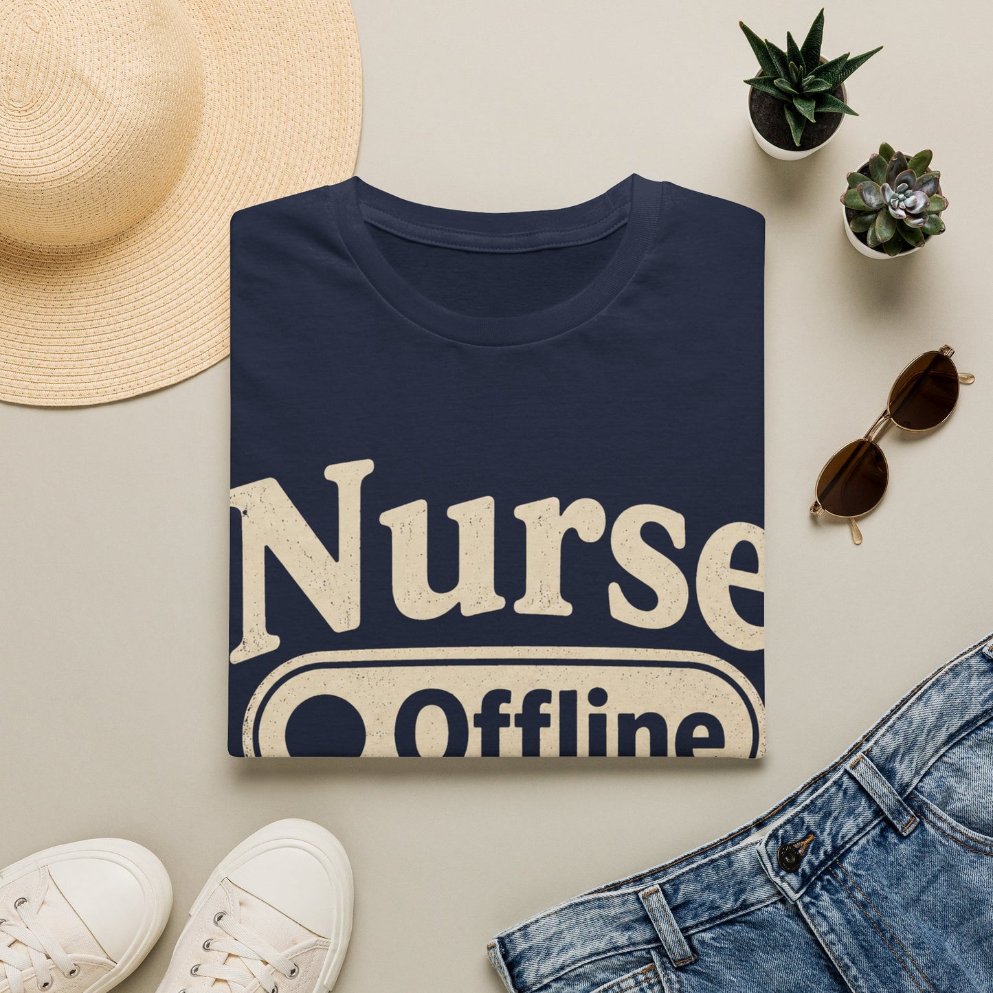 Nurse Offline Until Fed 213 T-shirt