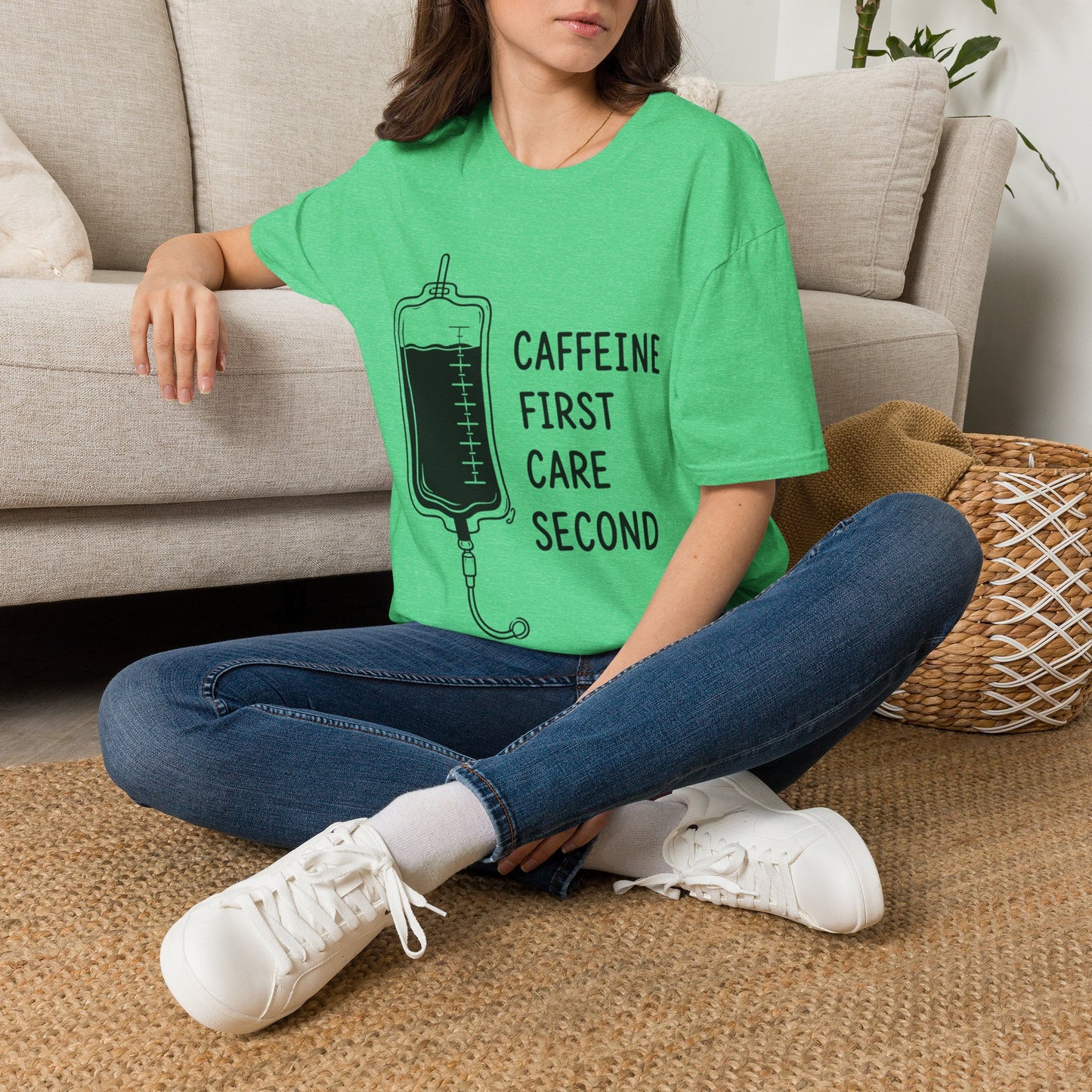 Caffeine First Care Second 110 T-shirt