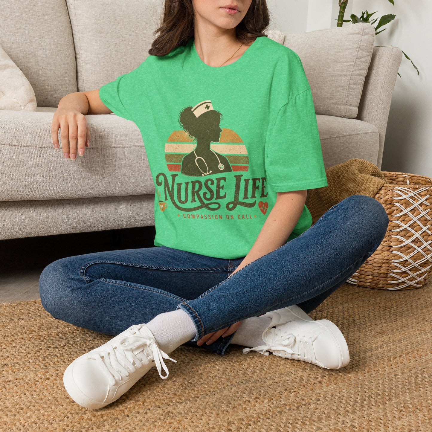 Nurse Life Compassion Call T-shirt