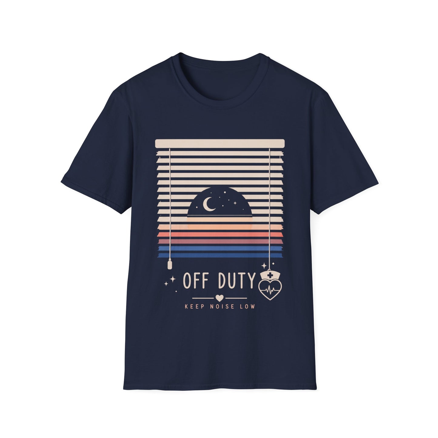 Off Duty Keep Noise Low T-shirt