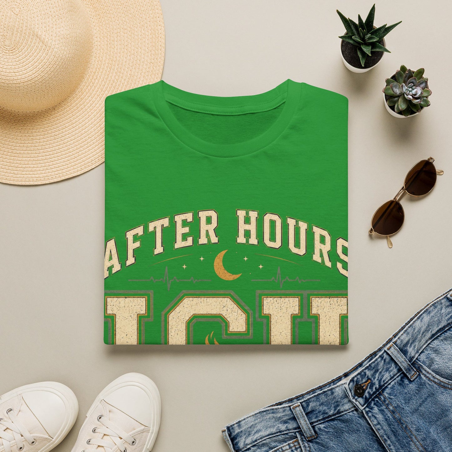 Night Shift Cream T-shirt