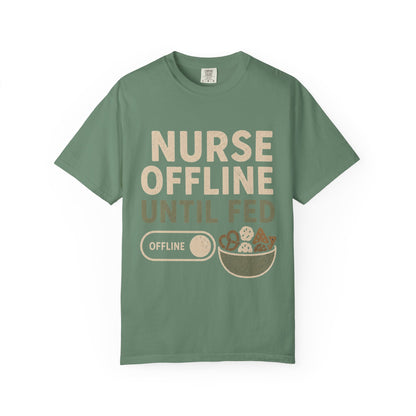 Nurse Offline Until Fed