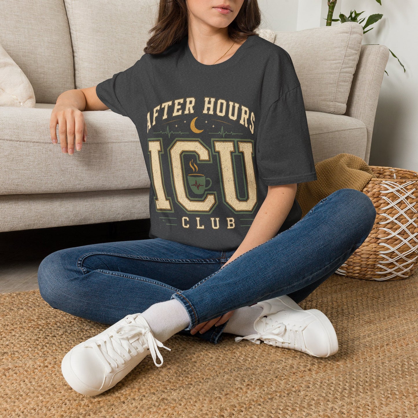 Night Shift Cream T-shirt