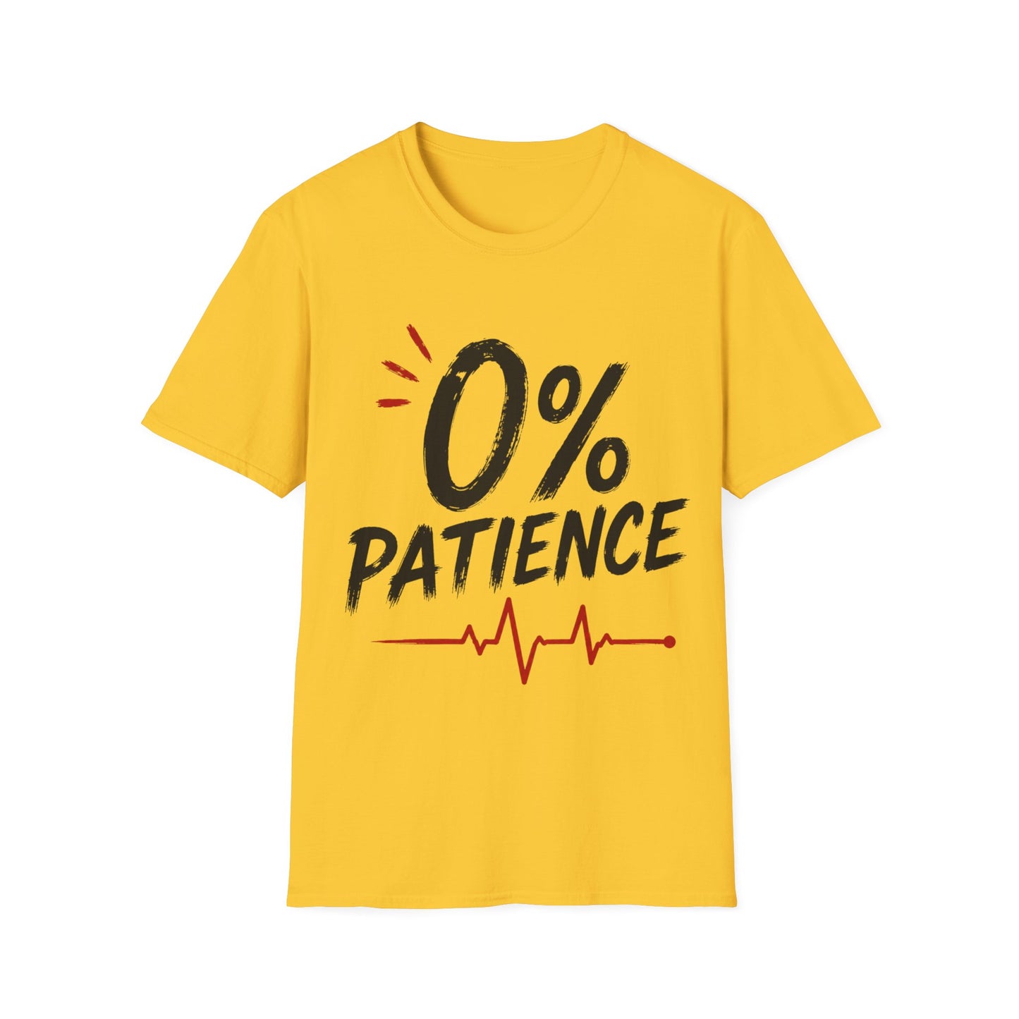 Zero Percent Patience T-shirt