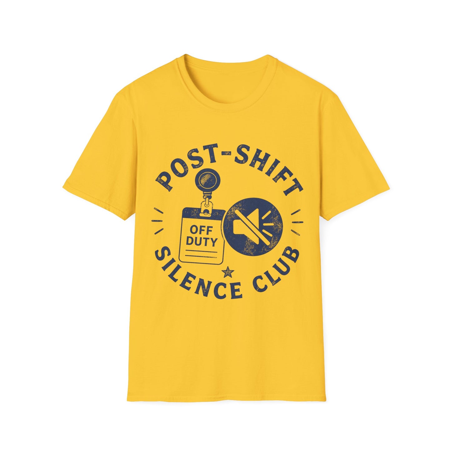 Post Shift Silence Club T-shirt