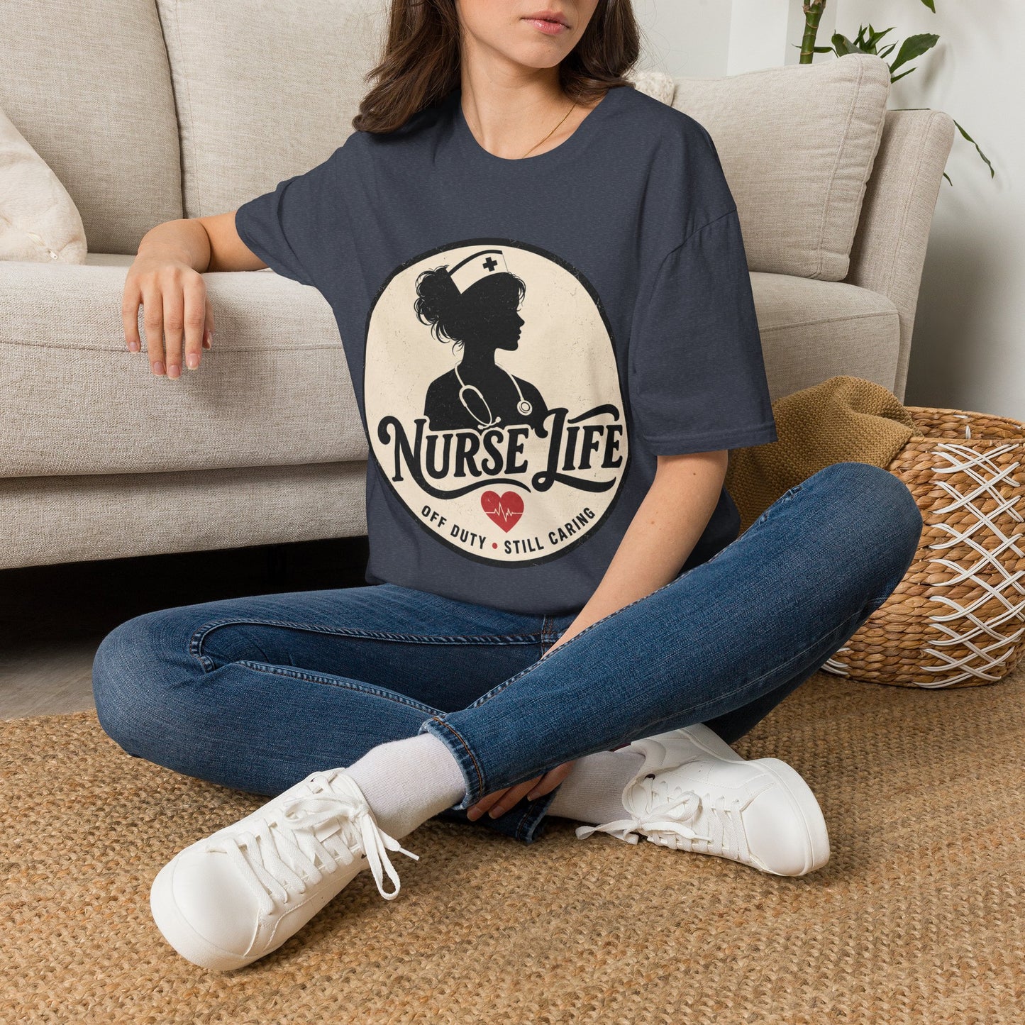 Nurse Life Off Duty Still Caring T-shirt