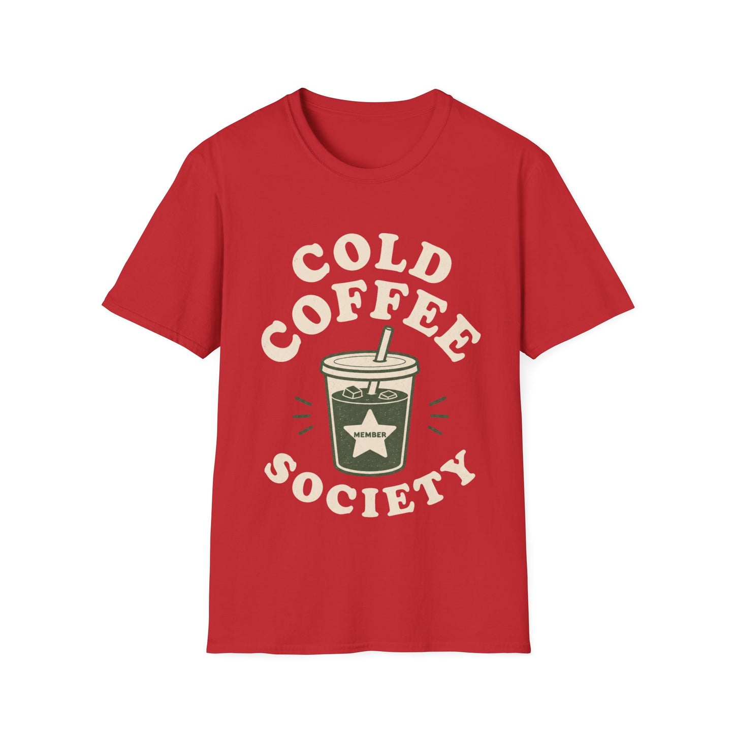 Cold Coffee Society T-shirt