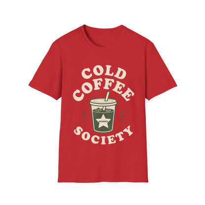 Cold Coffee Society T-shirt