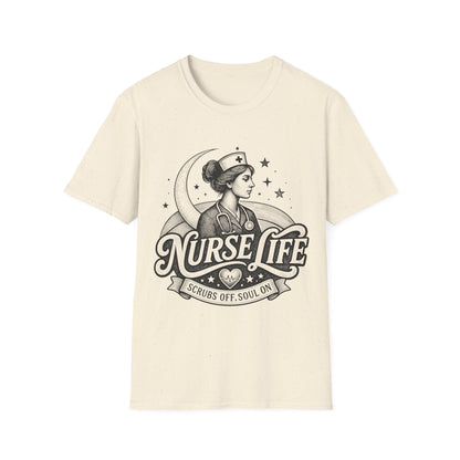 Nurse Life Scrubs Off Soul 289 T-shirt