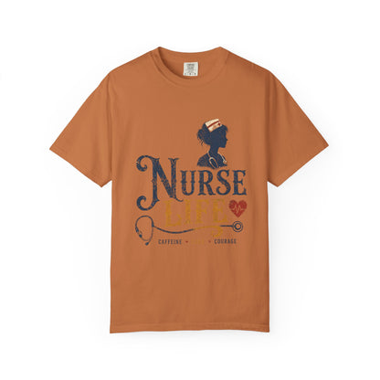 Caffeine Care Courage T-Shirt