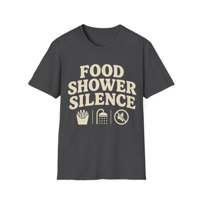 Food Shower Silence T-shirt