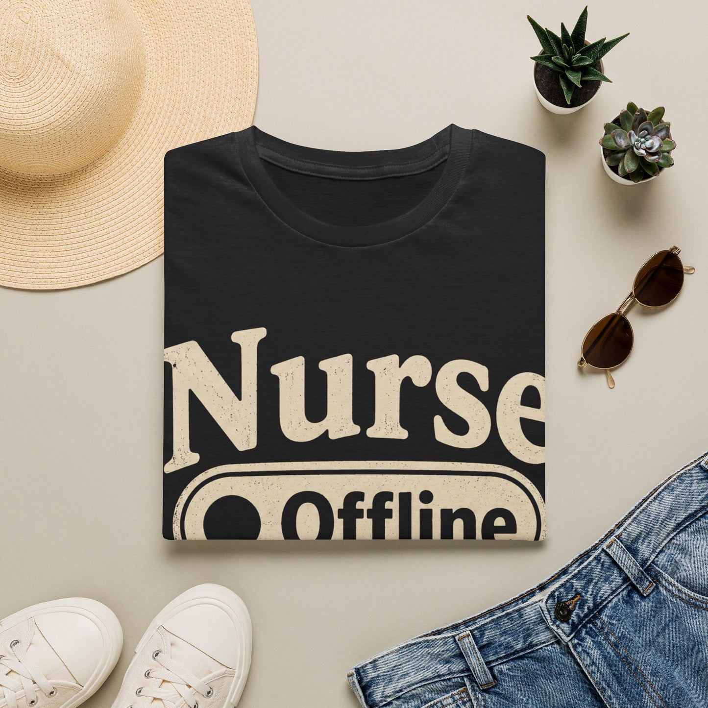 Nurse Offline Until Fed 213 T-shirt