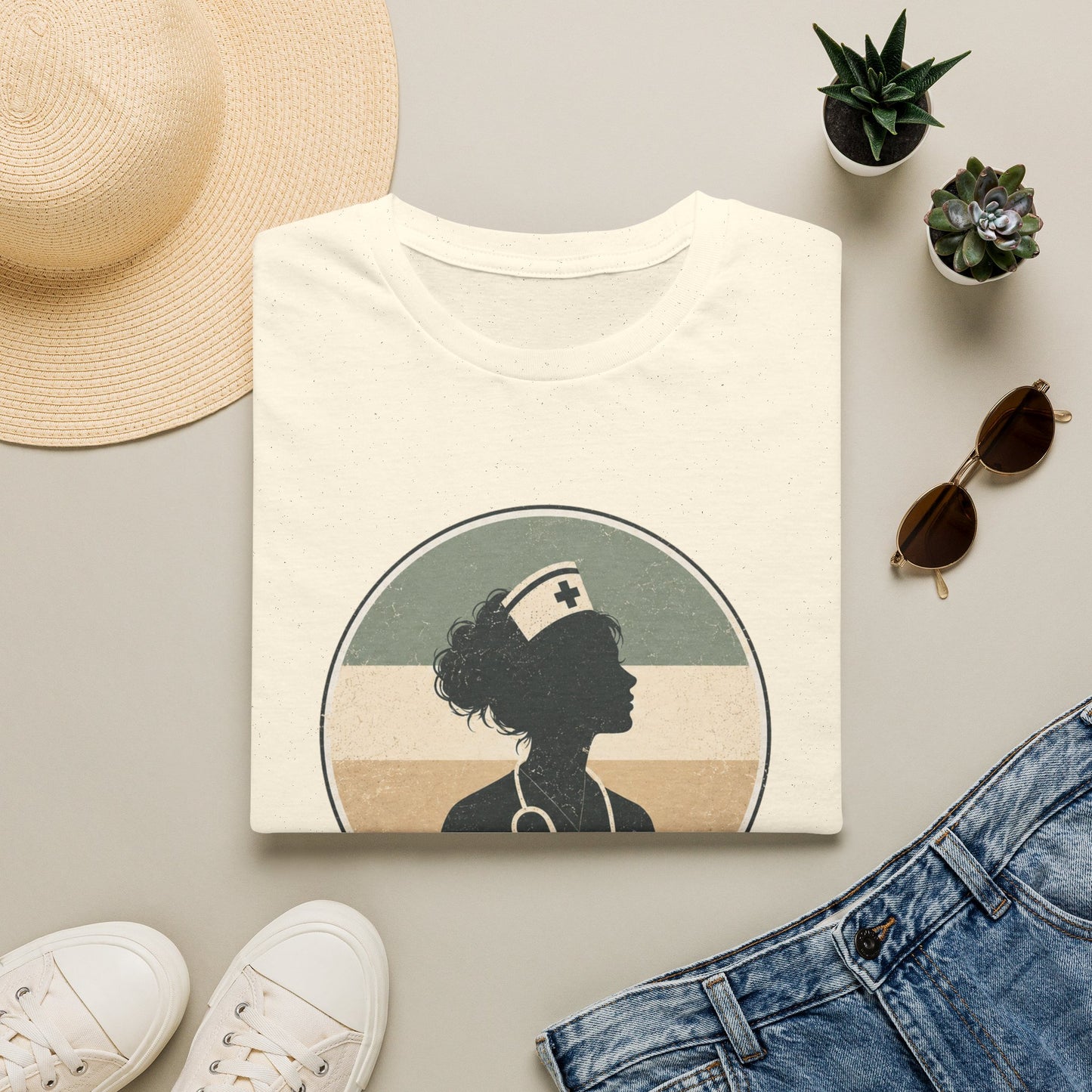 Nurse Life Vintage T-shirt