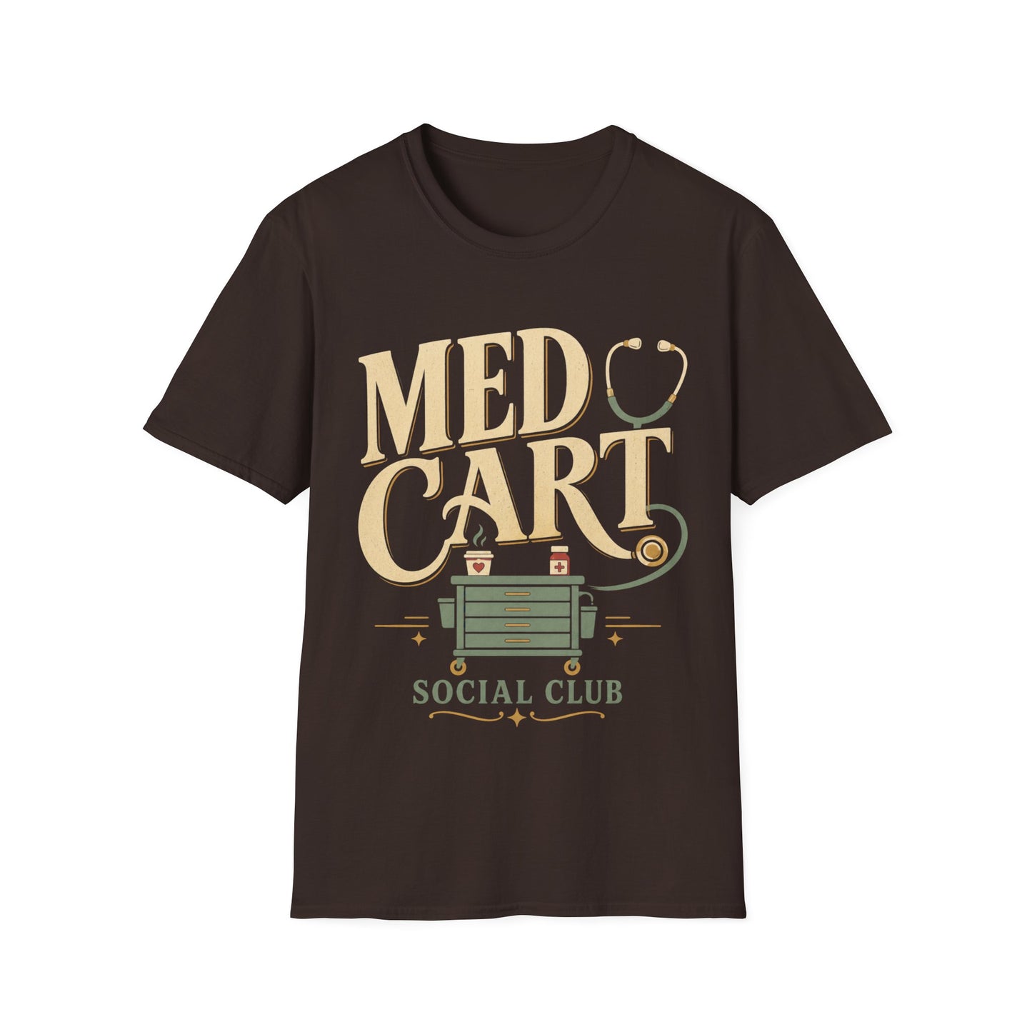 Med Cart Social Club T-shirt