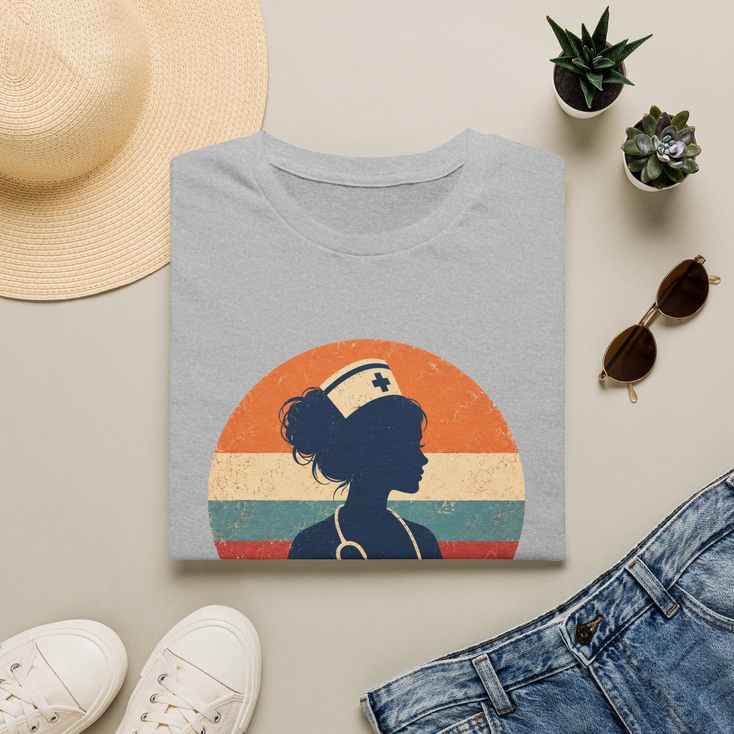 Nurse Life Caffeine Chaos Care T-shirt