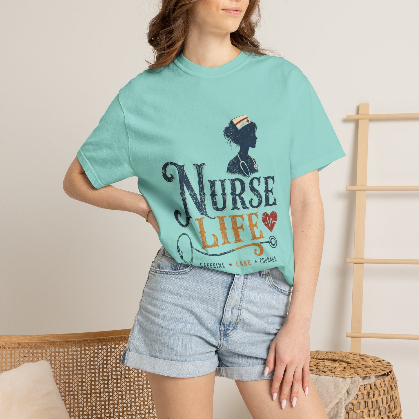 Caffeine Care Courage T-Shirt