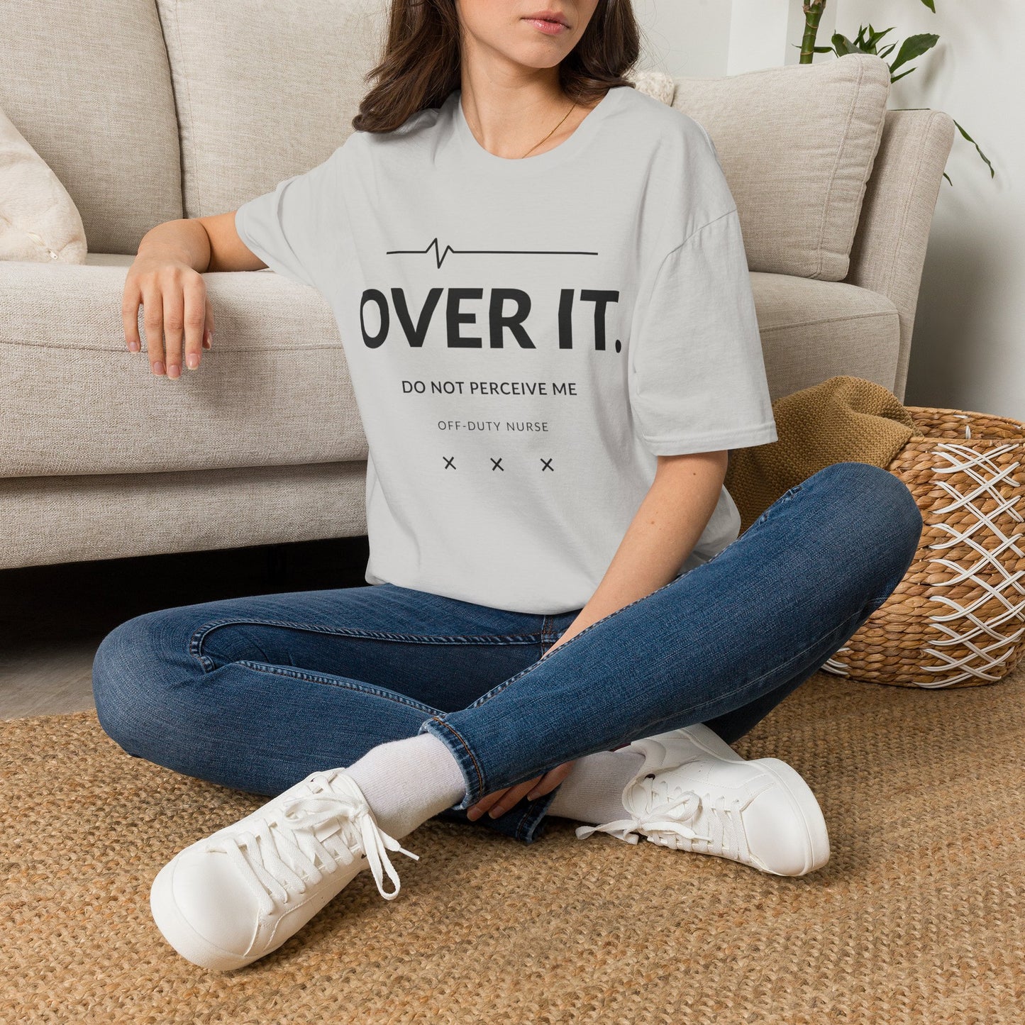 Over It Do Not Perceive Me T-shirt