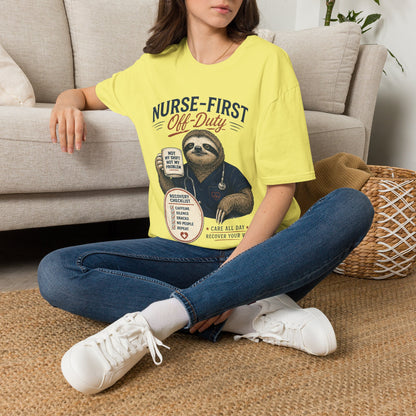 Nurse First Off Duty T-shirt