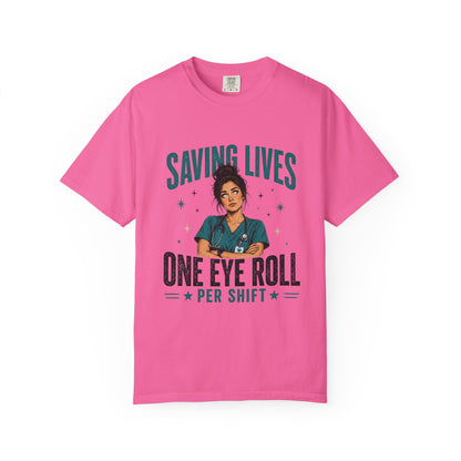 Saving Lives Eye Roll T-Shirt